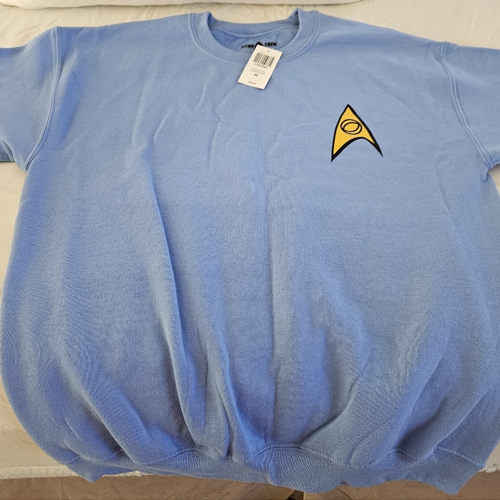 Blue Starfleet Emblem Sweater